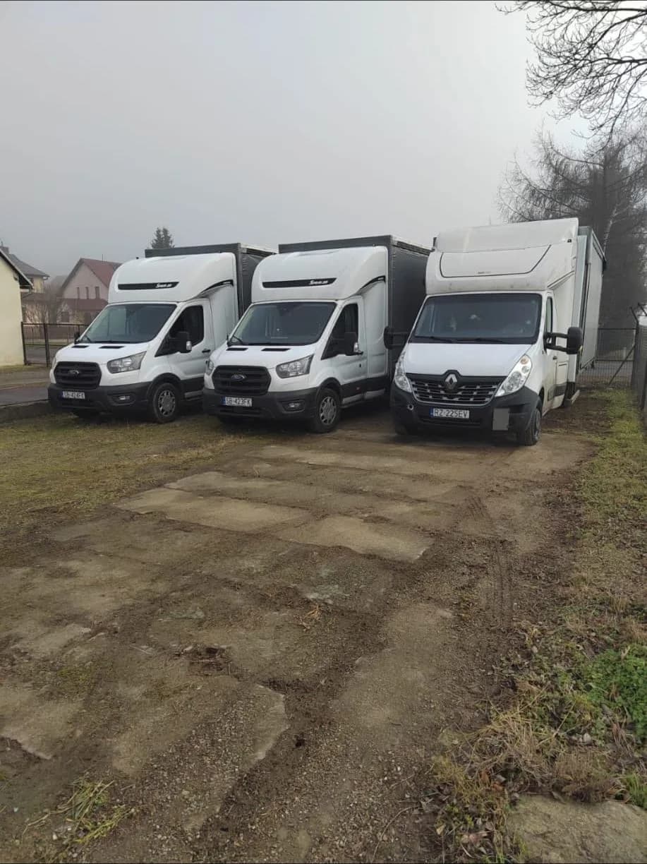 Busy Frozex Ford Transit i Renault Master gotowe do załadunku
