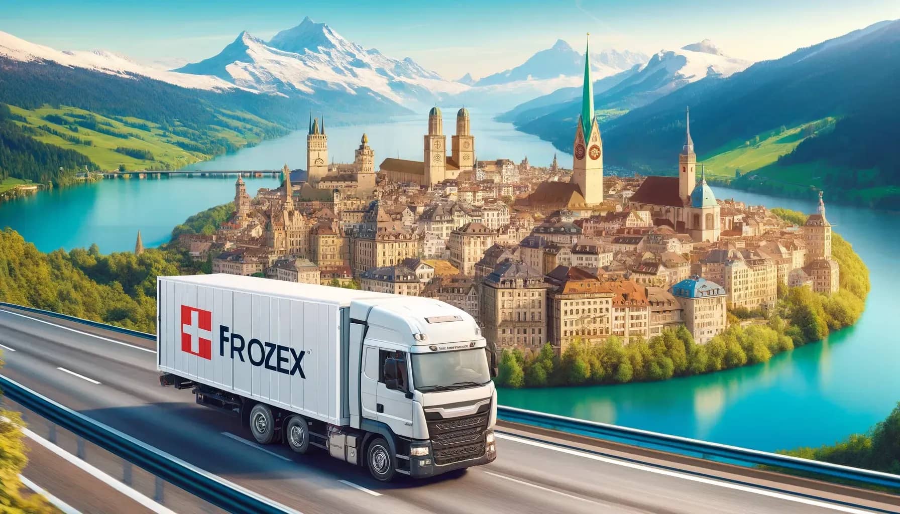 Bus Frozex na trasie przeprowadzki ze Szwajcarii do Polski